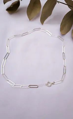 Chocker eslabones alargados
