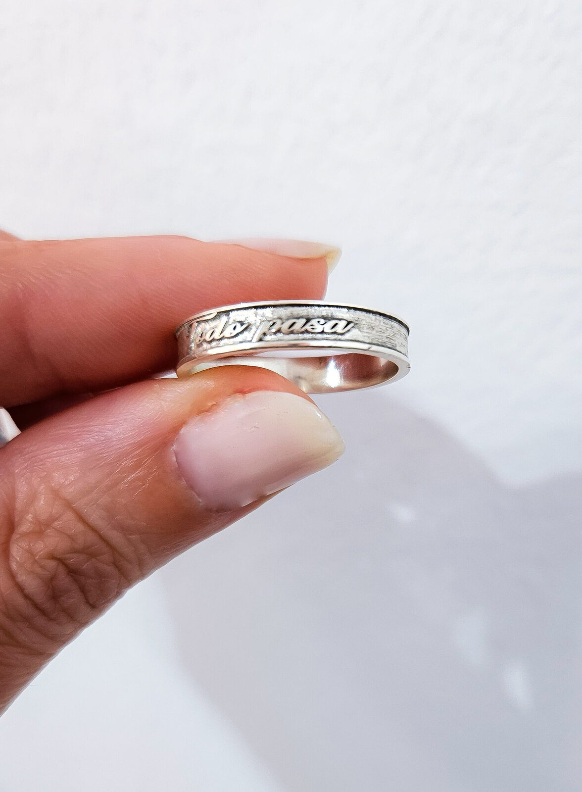 Anillo con Frase