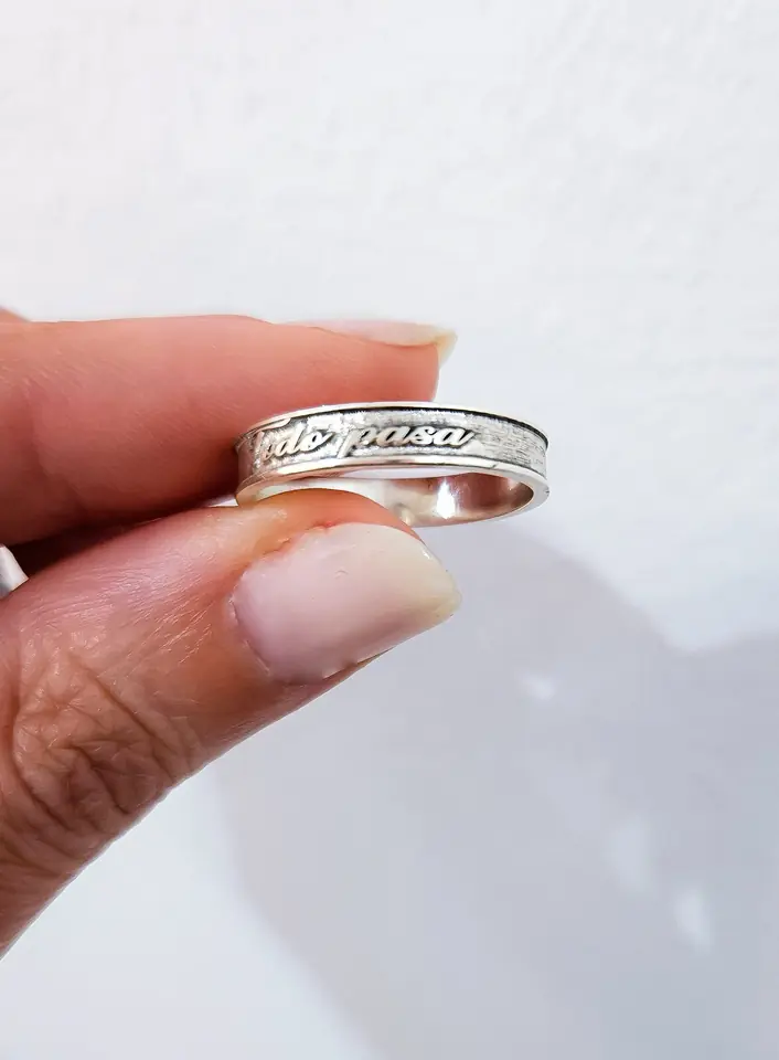 Anillo con Frase
