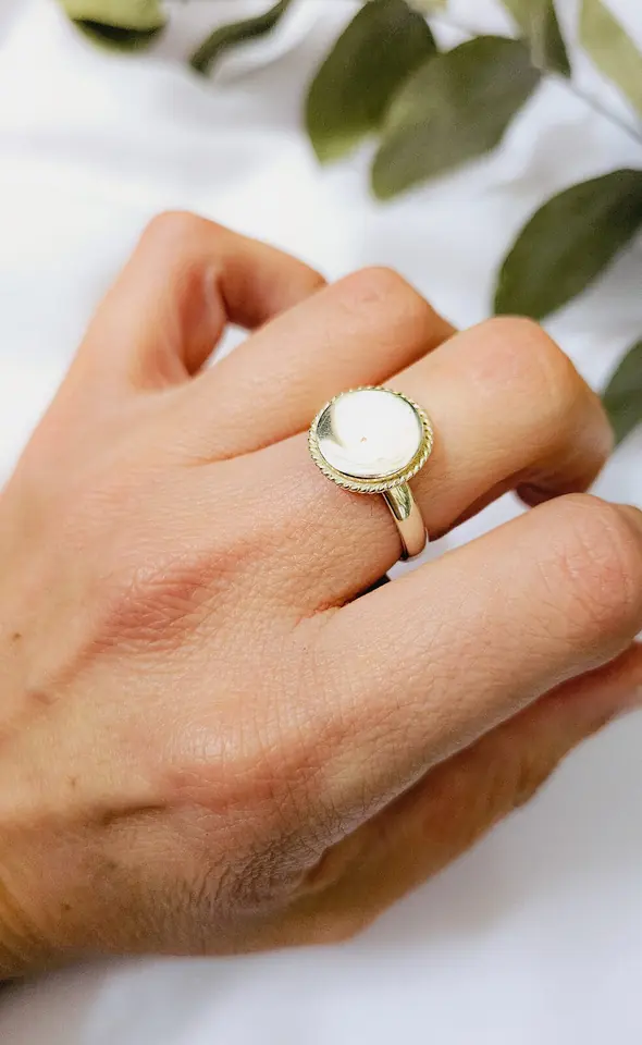 Anillo ideal grabado