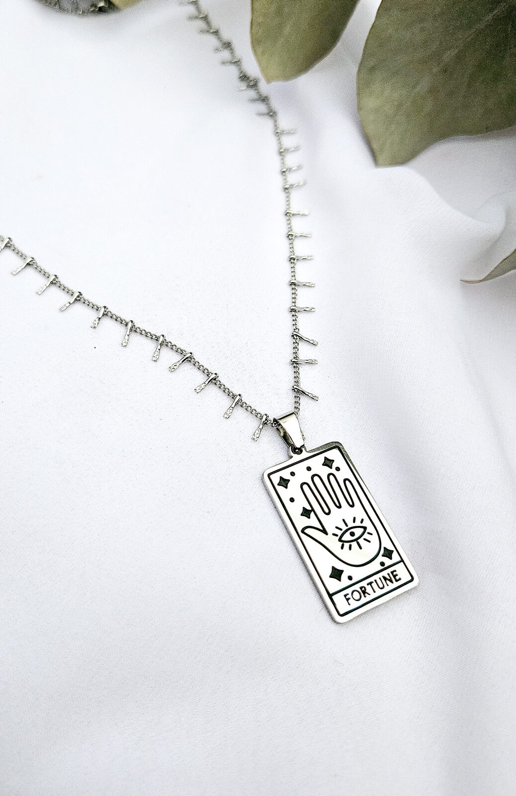 Cadena con dije Tarot de la fortuna