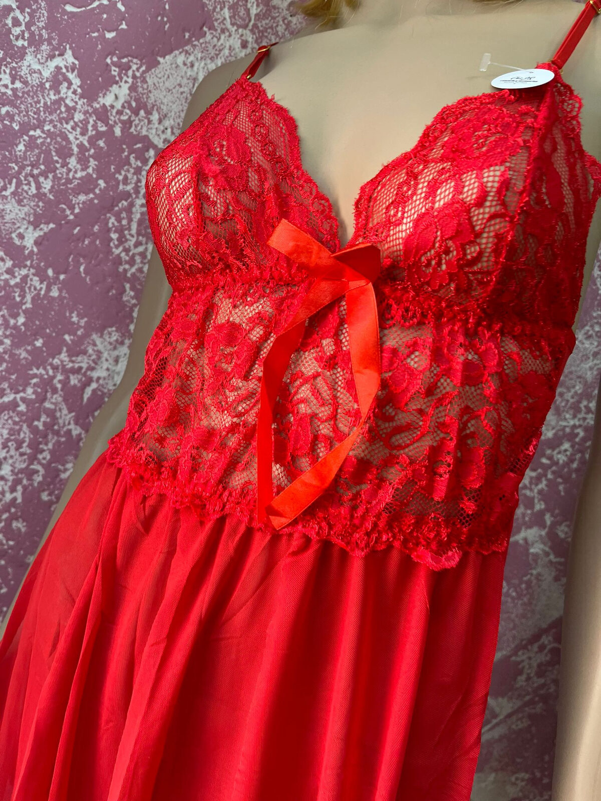Babydoll puntilla y encaje