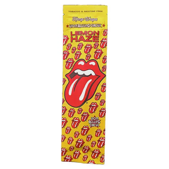 Hemp Wraps Lion Rolling Circus – Lemon Haze