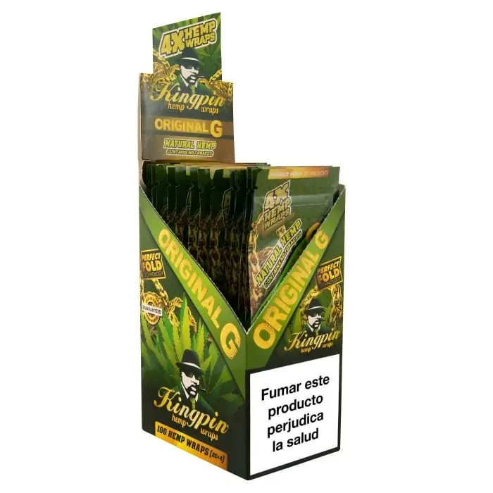 Blunt de Cáñamo Kingpin – Original G (Natural Hemp)