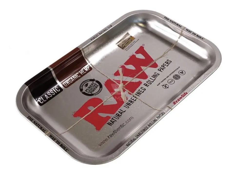 Bandeja RAW Silver Clásica – Medidas 19 x 28 cm