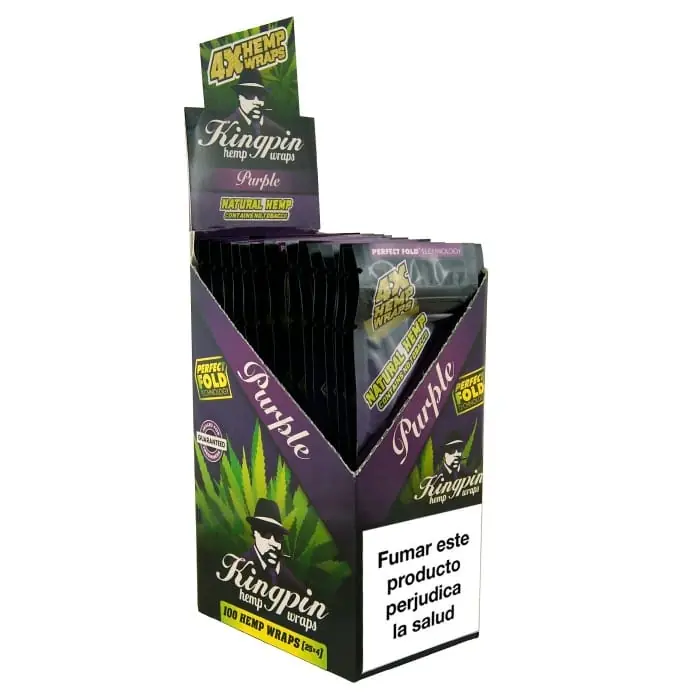 Blunt de Cáñamo Kingpin – Sabor Uva (Purple)