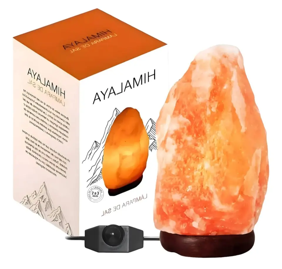 Lámpara de Sal del Himalaya