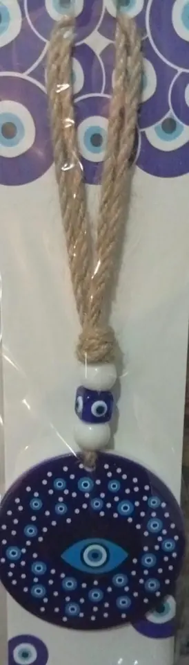 Colgante Azul con Dorado