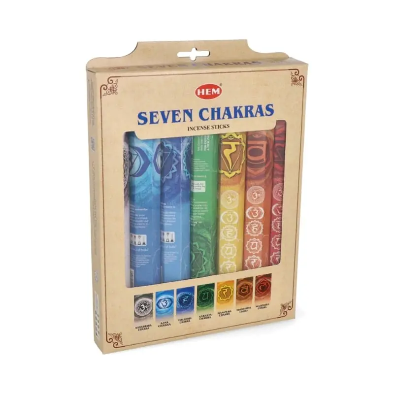 Pack Regalo 7 Chakras  Línea Hem