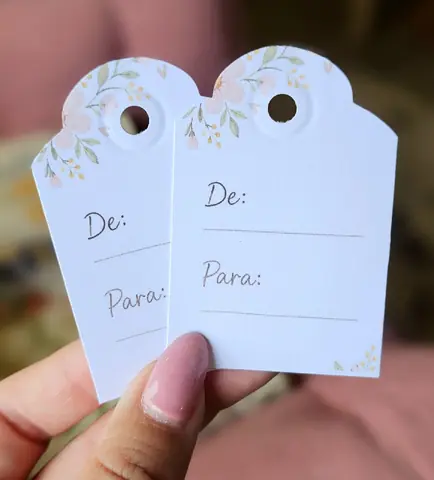 10 Tarjetitas De: Para: