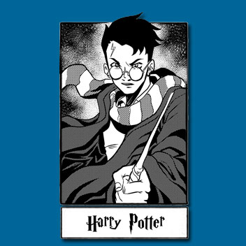 STICKERS-HP - HARRY