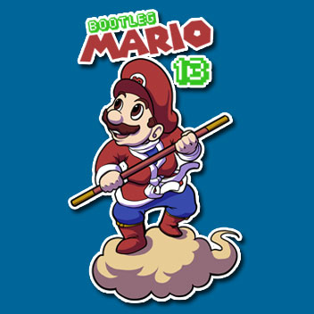 STICKER MARIO BOOTLEG 2