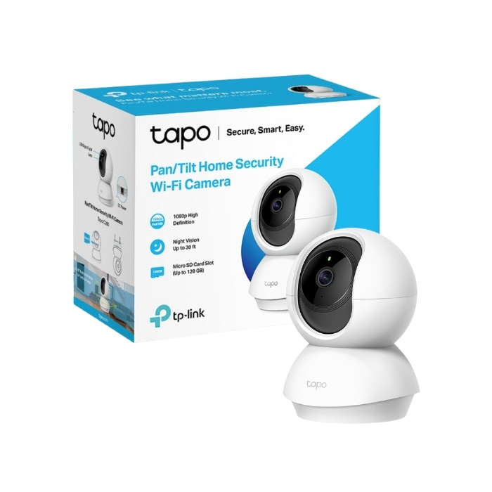 Cámara WiFi TP-LINK Tapo C210 | UHD, Rotatoria, Visión Nocturna