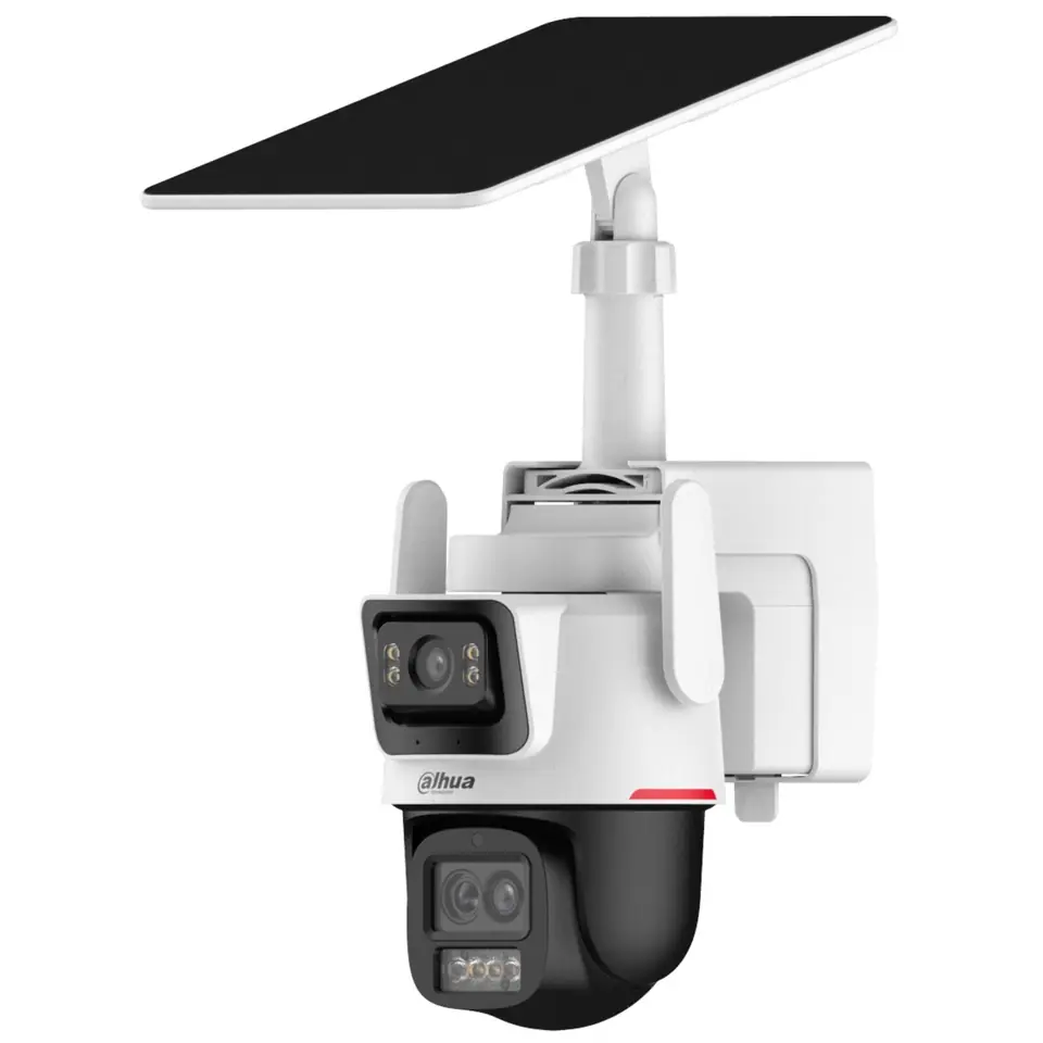 Cámara Dual Dahua 4G con Zoom Híbrido y Energía Solar (IPC-PTS2649C-3E3Z-4GB20)