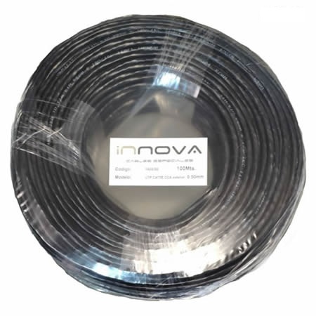 CABLE UTP | CAT5E | EXTERIOR | 100M | NEGRO | COBRE | INNOVA | 1409/5E