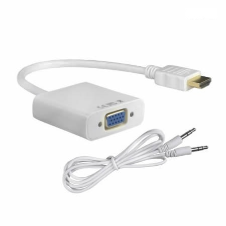 ADAPTADOR | HDMI M A VGA H | C/AUDIO | BOLSITA | ANBYTE