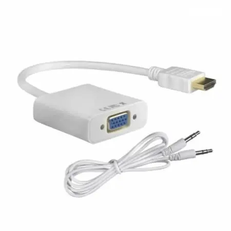ADAPTADOR | HDMI M A VGA H | C/AUDIO | BOLSITA | ANBYTE