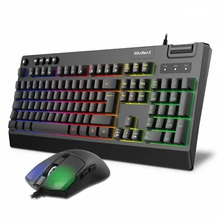 COMBO TECLADO+MOUSE GAMER | RGB | GC2P8200 | SOLARMAX