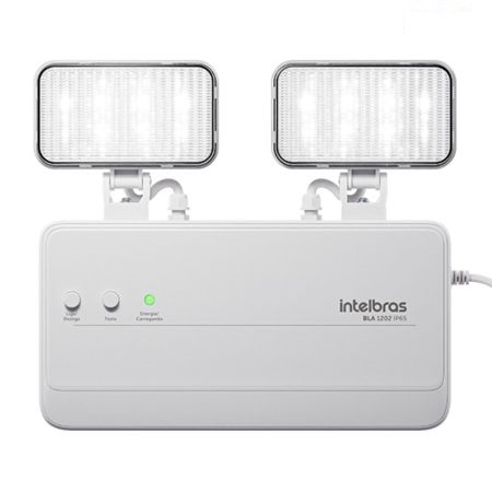 LUZ EMERGENCIA | 1200LM | 250M² | IP65 | HOMOLOGADA | BLA 1202 | INTELBRAS