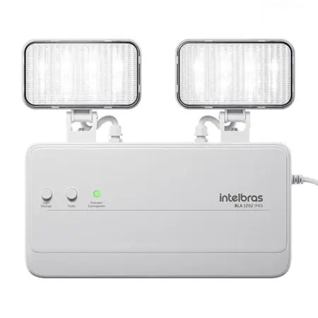 LUZ EMERGENCIA | 1200LM | 250M² | IP65 | HOMOLOGADA | BLA 1202 | INTELBRAS