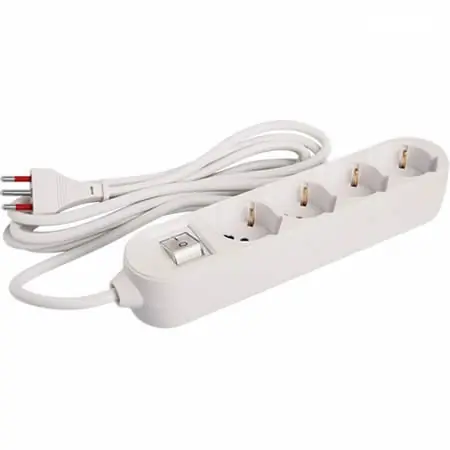 ELECTRICIDAD | ALARGUE | 4 SCHUKO + 4X3ENL | 5M | VIVION