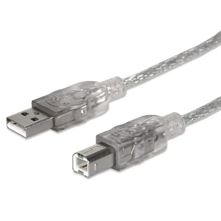 CABLE DATOS | USB 2.0 A/B | IMPRESORA | 4.5M | MANHATTAN