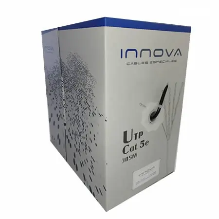 CABLE UTP/FTP | CAT5E | EXTERIOR | 305M | NEGRO | COBRE | INNOVA | 1413/5Ex