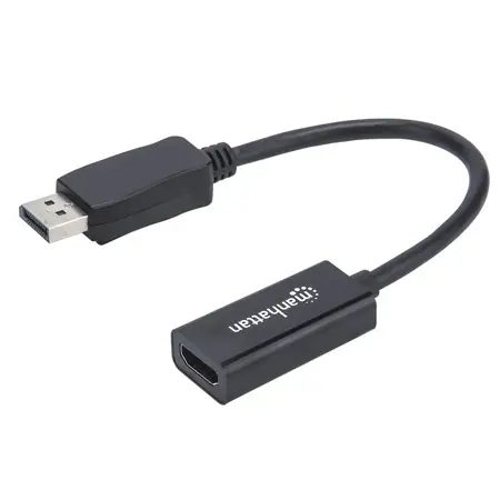 ADAPTADOR | DISPLAYPORT M A HDMI H | 15CM | MANHATTAN