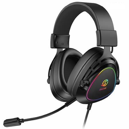 PC | AURICULAR | RGB | TRIANGULAR | NEGRO | GHS59B | SOLARMAX