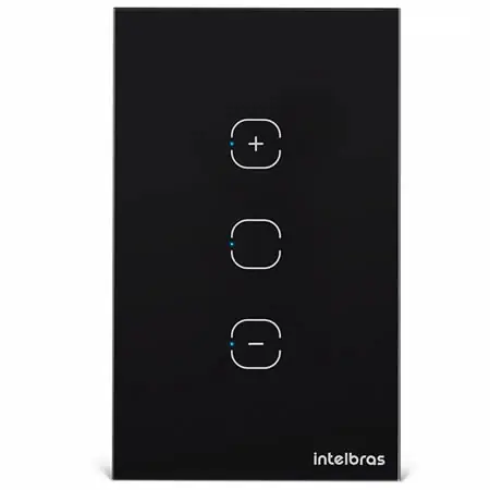 LLAVE TOUCH DIMMER WIFI | EWS 1101 IZY | NEGRA | INTELBRAS
