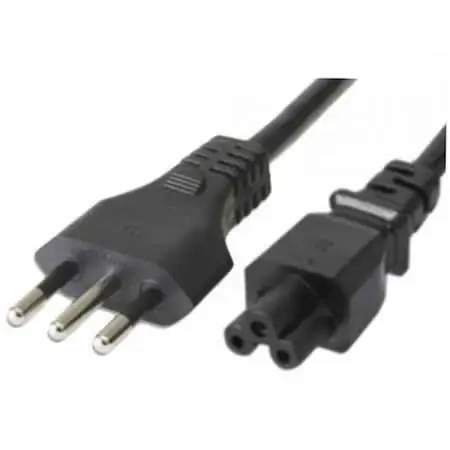 CABLE ALIM | MICKEY (C5) A 3 EN LINEA | 1.8M | 0.75MM | MANHATTAN