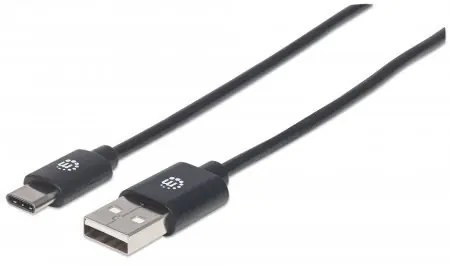 CABLE DATOS | USB A A USB C | 2M | MANHATTAN