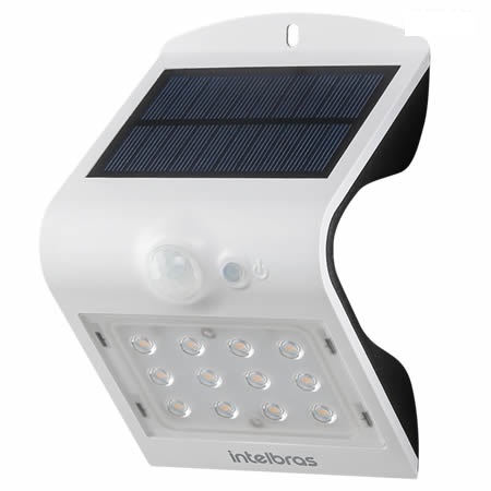 SOLAR | FAROL LED PARED | ASI 220 LM | LUZ CALIDA | INTELBRAS