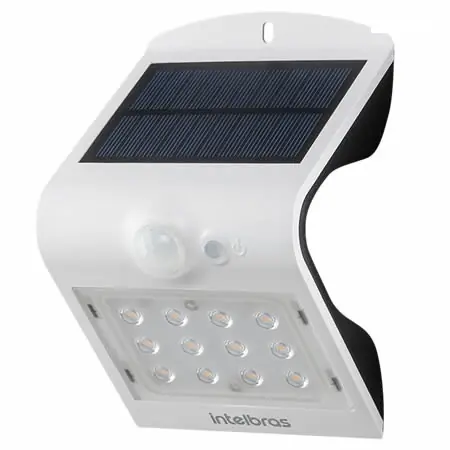 SOLAR | FAROL LED PARED | ASI 220 LM | LUZ CALIDA | INTELBRAS
