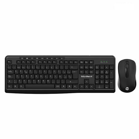 PC | COMBO TECLADO+MOUSE | INALAMBRICO | MULTIMEDIA | KMC2300B | SOLARMAX