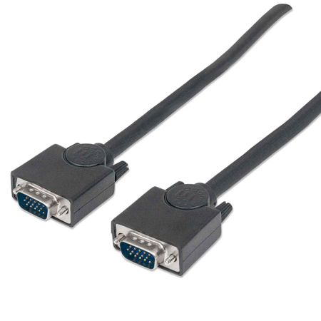 CABLE VIDEO | VGA M/M | BLINDADO | 1.8M | MANHATTAN