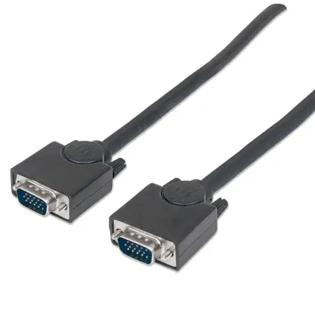 CABLE VIDEO | VGA M/M | BLINDADO | 1.8M | MANHATTAN