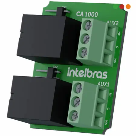 MODULO 2 RELAY | PGM | CA 1000 | INTELBRAS