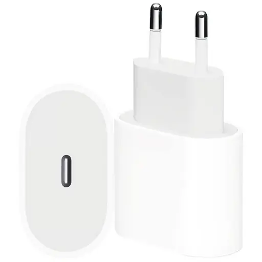 CARGADOR | USB C HEMBRA | 20W PD | 5V 3A | BLANCO | ES38 | GENERICO