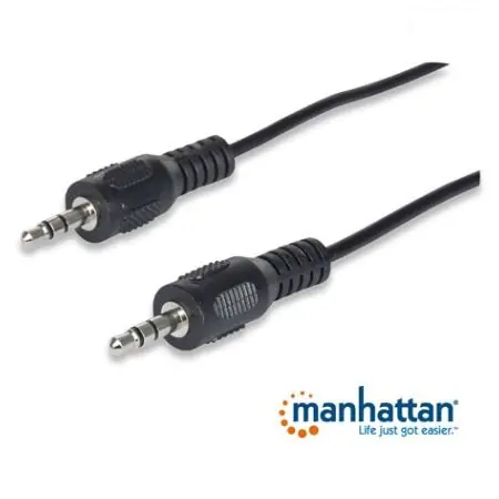 CABLE AUDIO | 3.5MM M/M | 1.8M | MANHATTAN