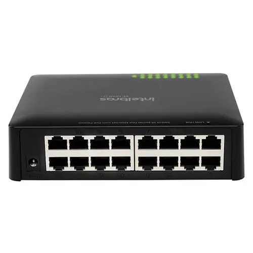 SWITCH | 16P | FAST | POE PASIVO | SF 1600 Q+ | INTELBRAS