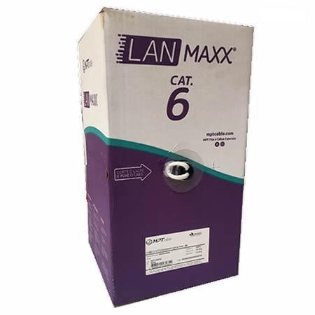 CABLE UTP | CAT6 | EXTERIOR | 305M | NEGRO | COBRE | MPT | MAXX/6B-CMX