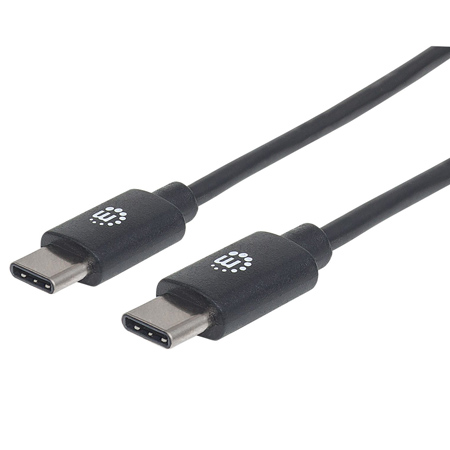 CABLE DATOS | USB C M/M | 3M | MANHATTAN