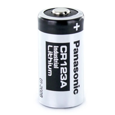 PILAS | CR123A | LITIO 3V | INDUSTRIAL PANASONIC | INTELBRAS