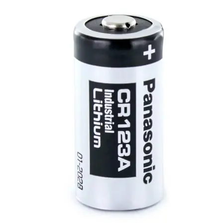 PILAS | CR123A | LITIO 3V | INDUSTRIAL PANASONIC | INTELBRAS