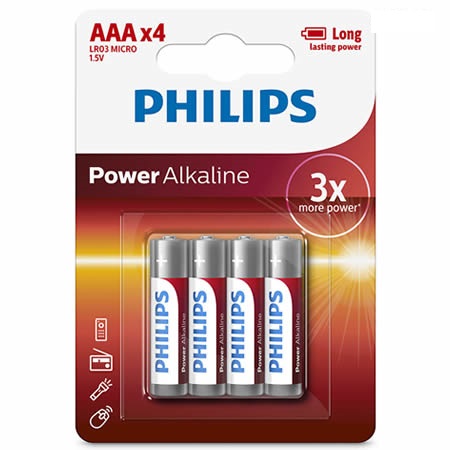ALCALINA AA | PACK X4 | PHILIPS
