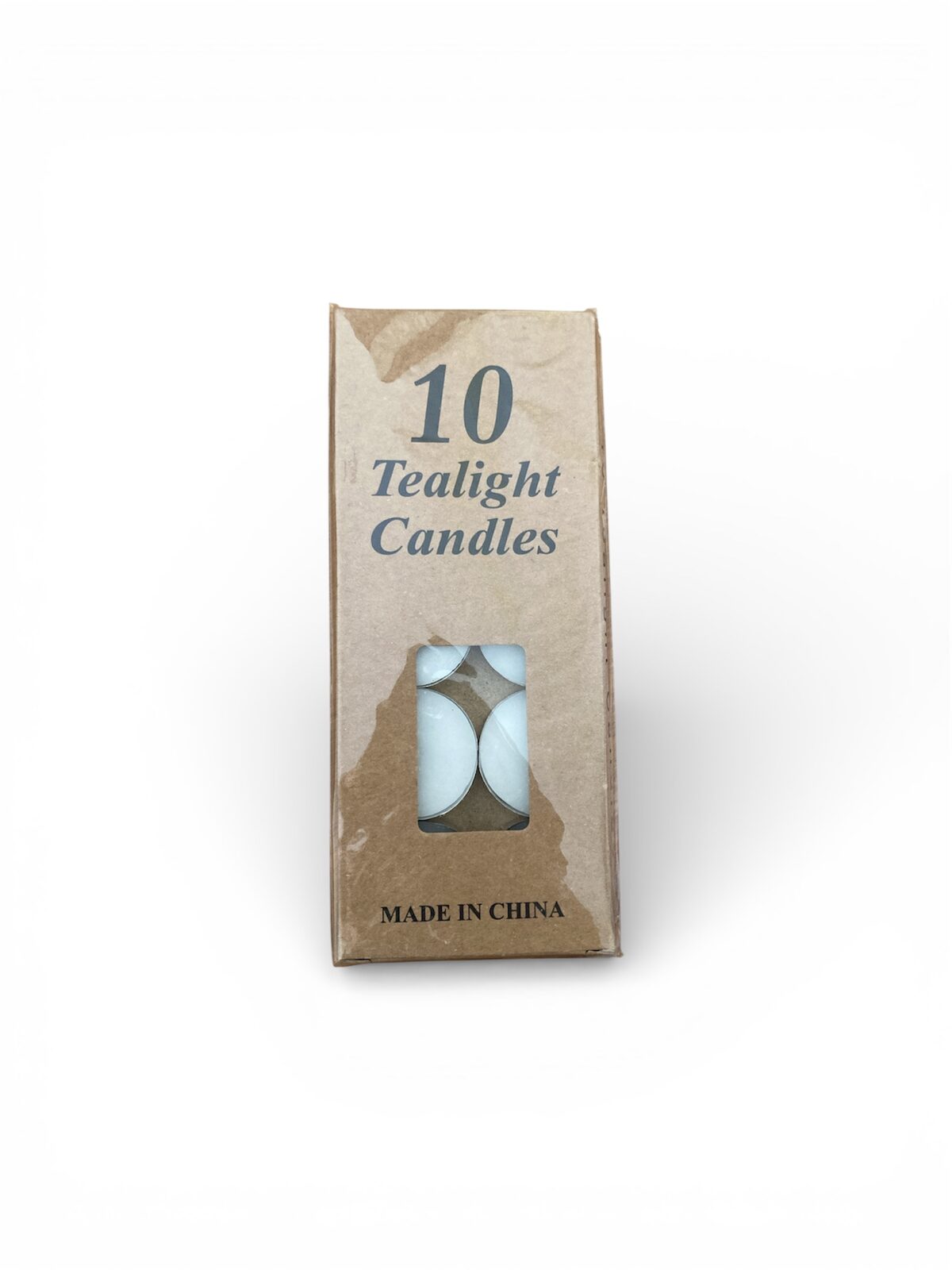 Velas blanca x10 para horno