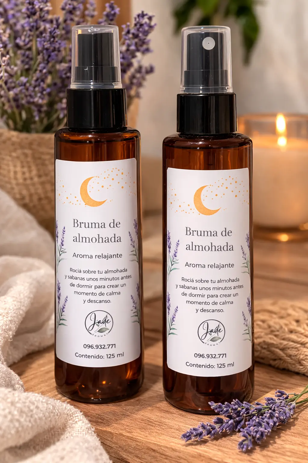 Bruma de almohada - aroma relajante (Lavanda)