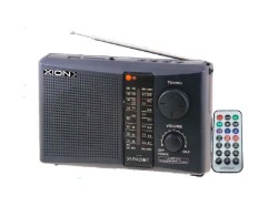 radio portátil am/fm recargable xion