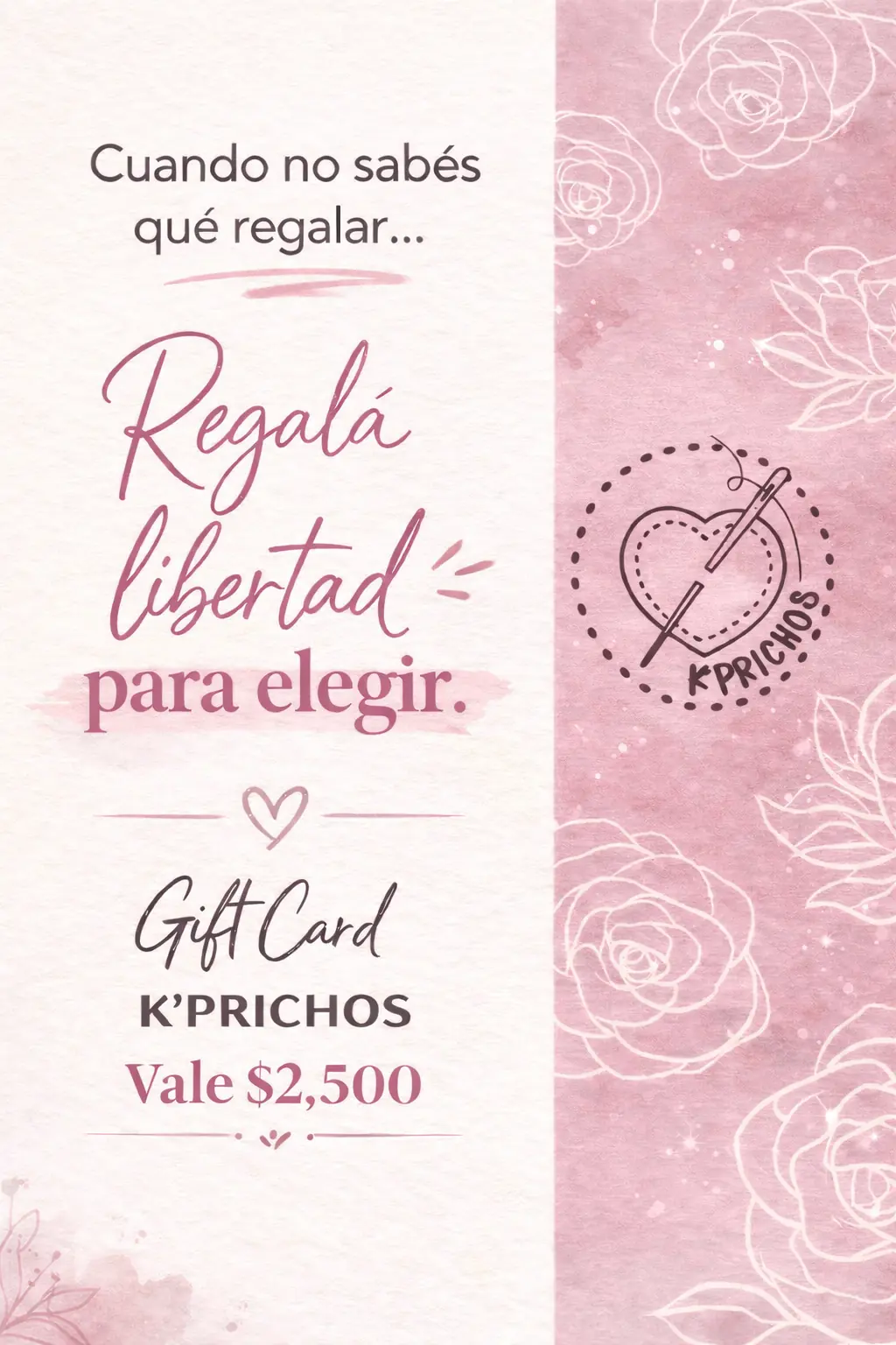 Gift Card $2500